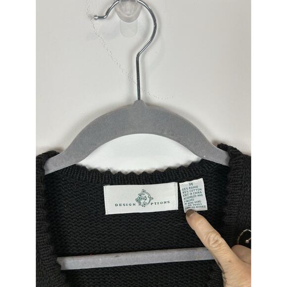 Design Options‎ Phillip Jane Gordon Women’s Sweater Vest Sleigh Holiday Medium - Picture 2 of 9